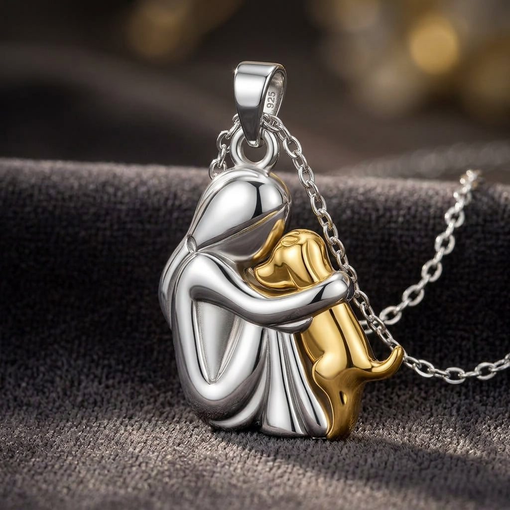 COLLAR AMOR ETERNO MAMA &PERRO