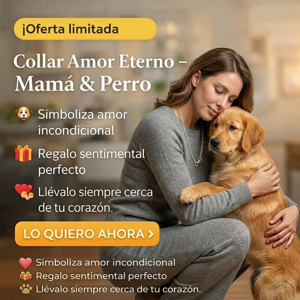 COLLAR AMOR ETERNO MAMA &PERRO