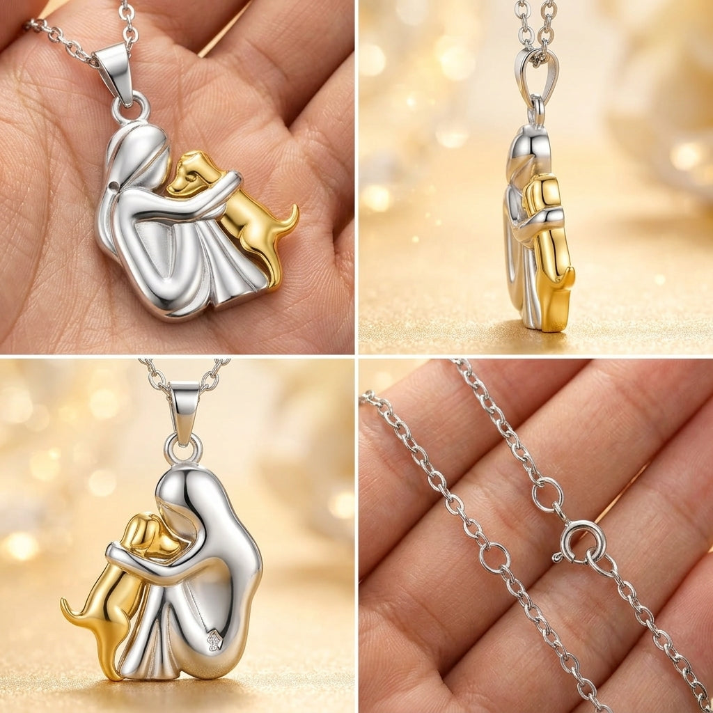 COLLAR AMOR ETERNO MAMA &PERRO - OFERTA 2X1