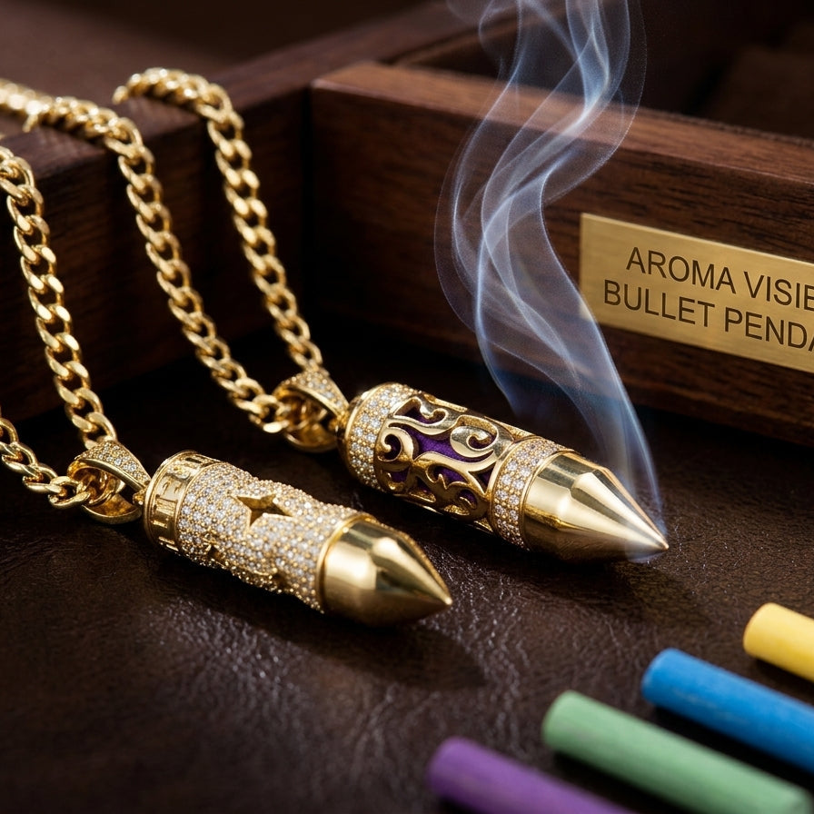 Collar Difusor de Perfume - Aroma Bullet™ (incluye pack de 6 difusores)