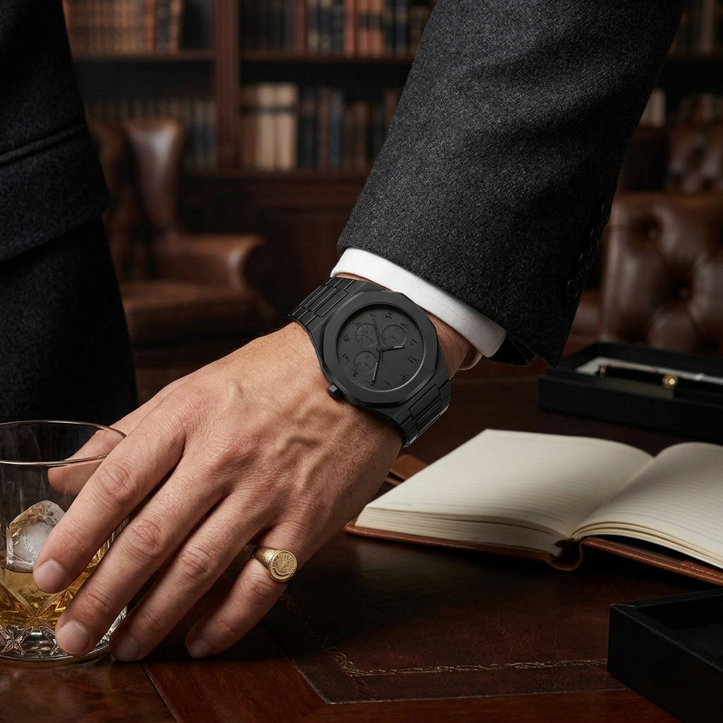 BLACK PHANTOM™: EL RELOJ QUE IMPONE RESPETO