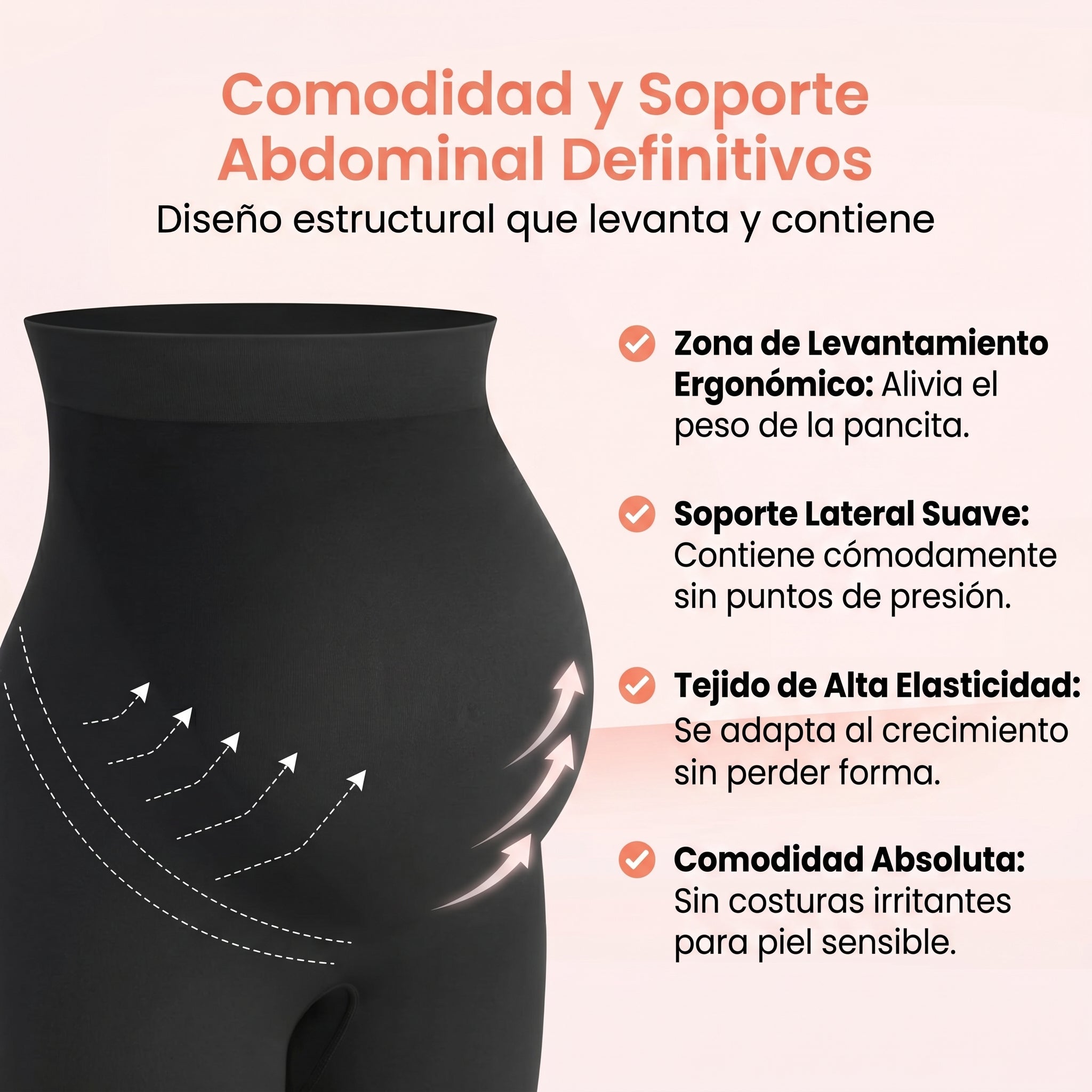 Leggins ultra cómodo para embarazada - BellaMamá Max Comfort™