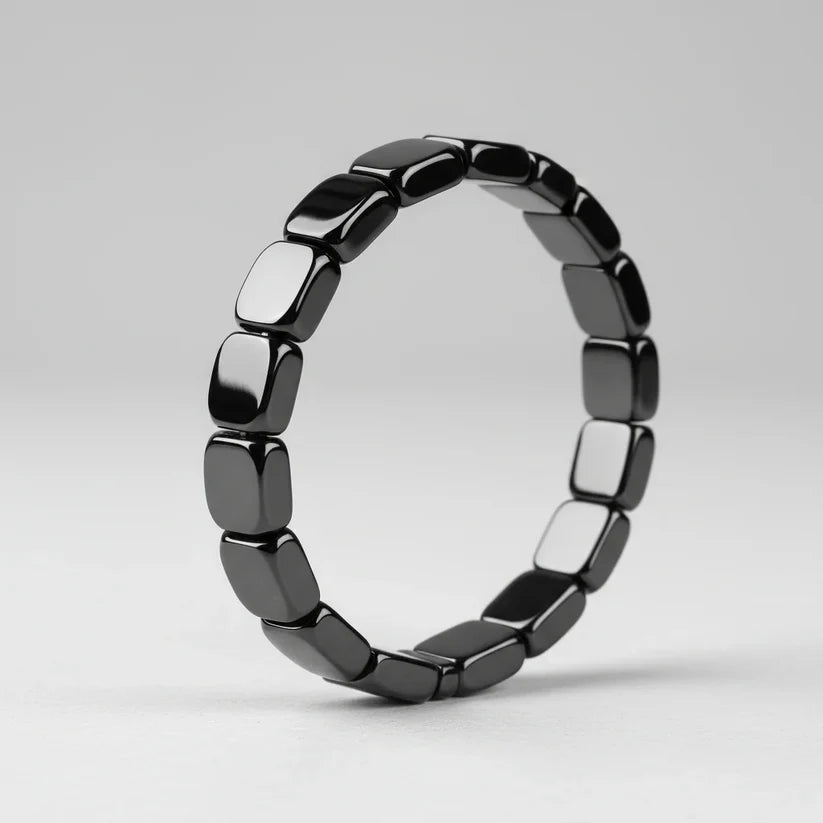 Dominor - Brazalete de Hematita | Energía que Impone Respeto