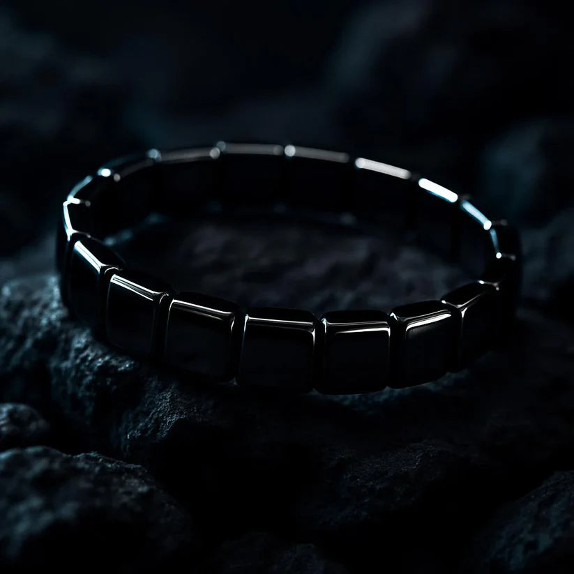 Dominor - Brazalete de Hematita | Energía que Impone Respeto
