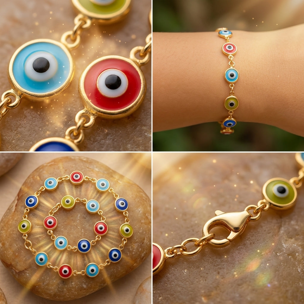 PULSERA DE OJO TURCO PARA LA PROTECCIÓN