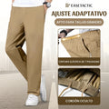 Pantalón de Gabardina Inteligente Flex-Fit - Japnam™ Ultra Comfort