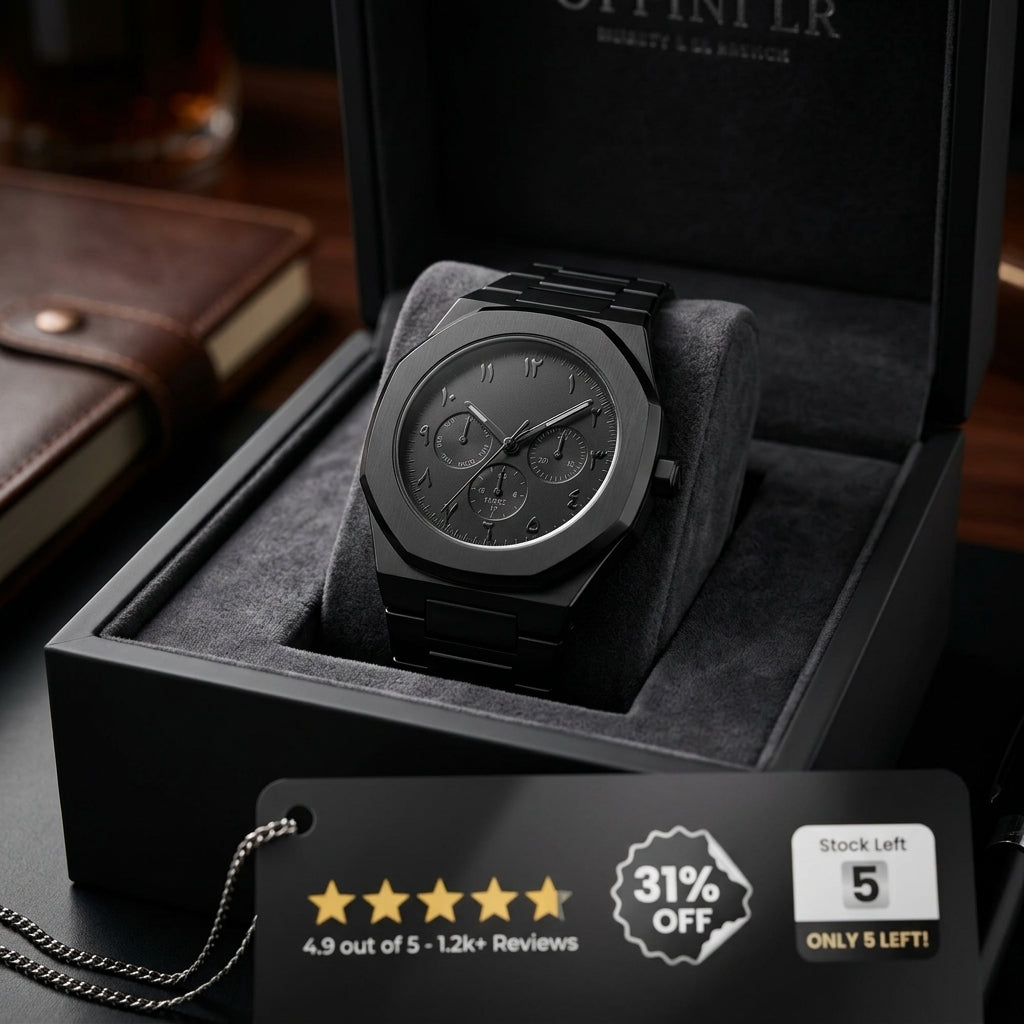 BLACK PHANTOM™: EL RELOJ QUE IMPONE RESPETO