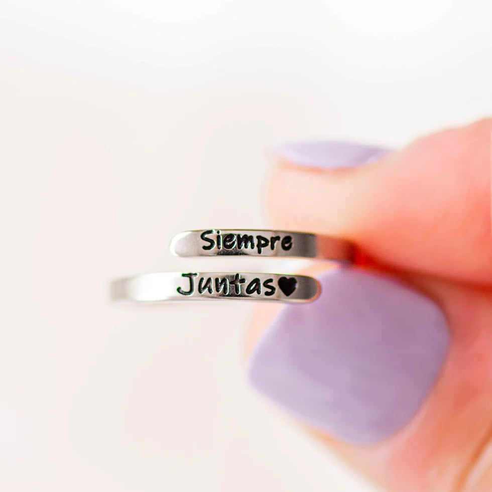 PAR DE ANILLOS - SIEMPRE JUNTAS