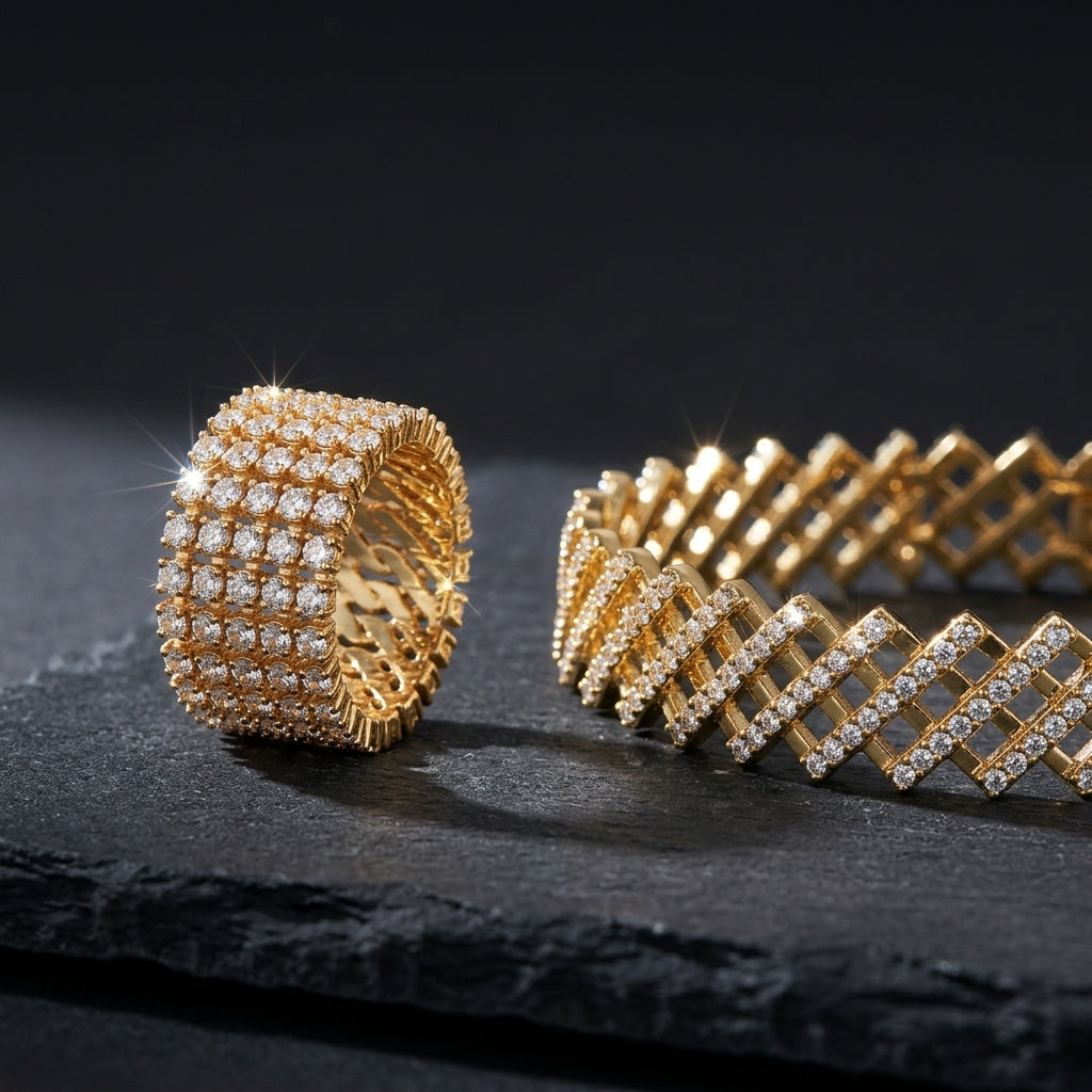 Anillo y Pulsera Transformable 2 en 1 - Diana Aura™
