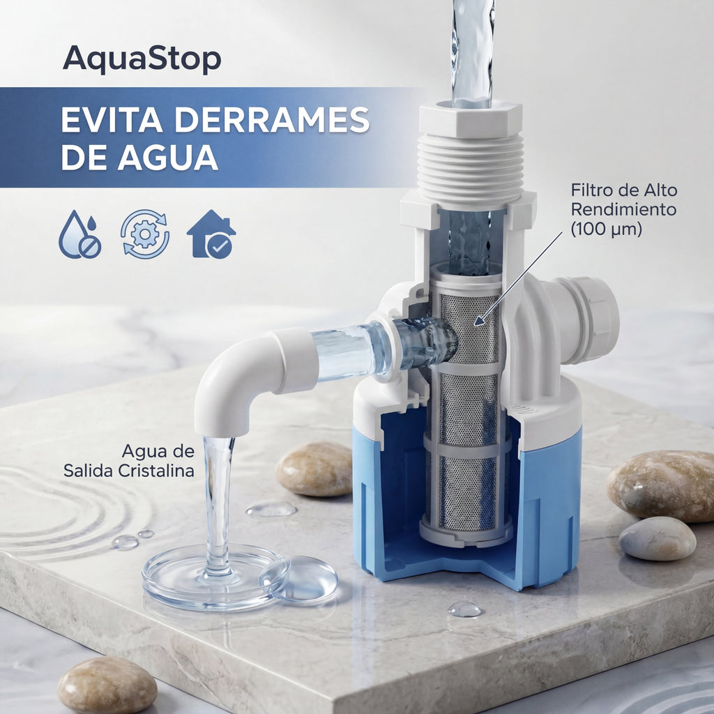 VÁLVULA DE FLOTACIÓN AUTOMÁTICA ANTIFUGAS - AQUASTOP™