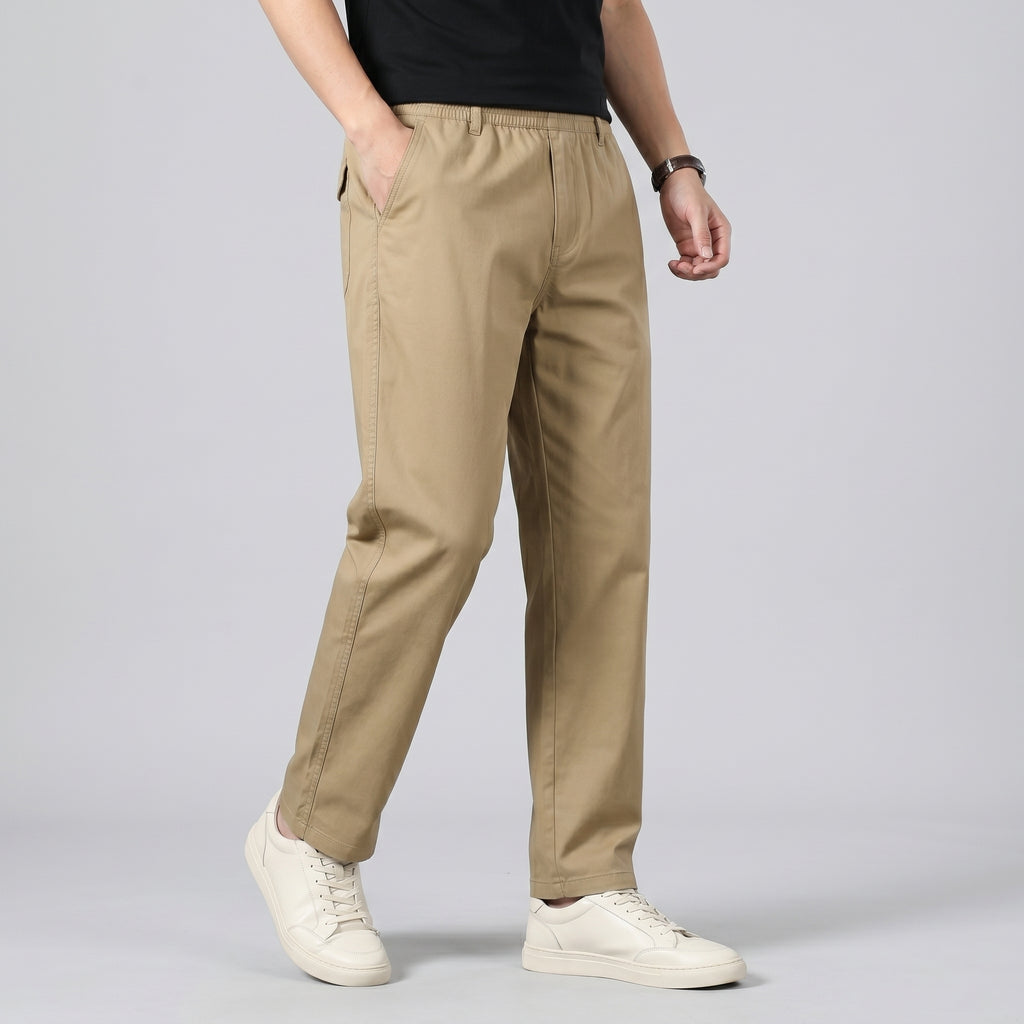 Pantalón de Gabardina Inteligente Flex-Fit - Japnam™ Ultra Comfort