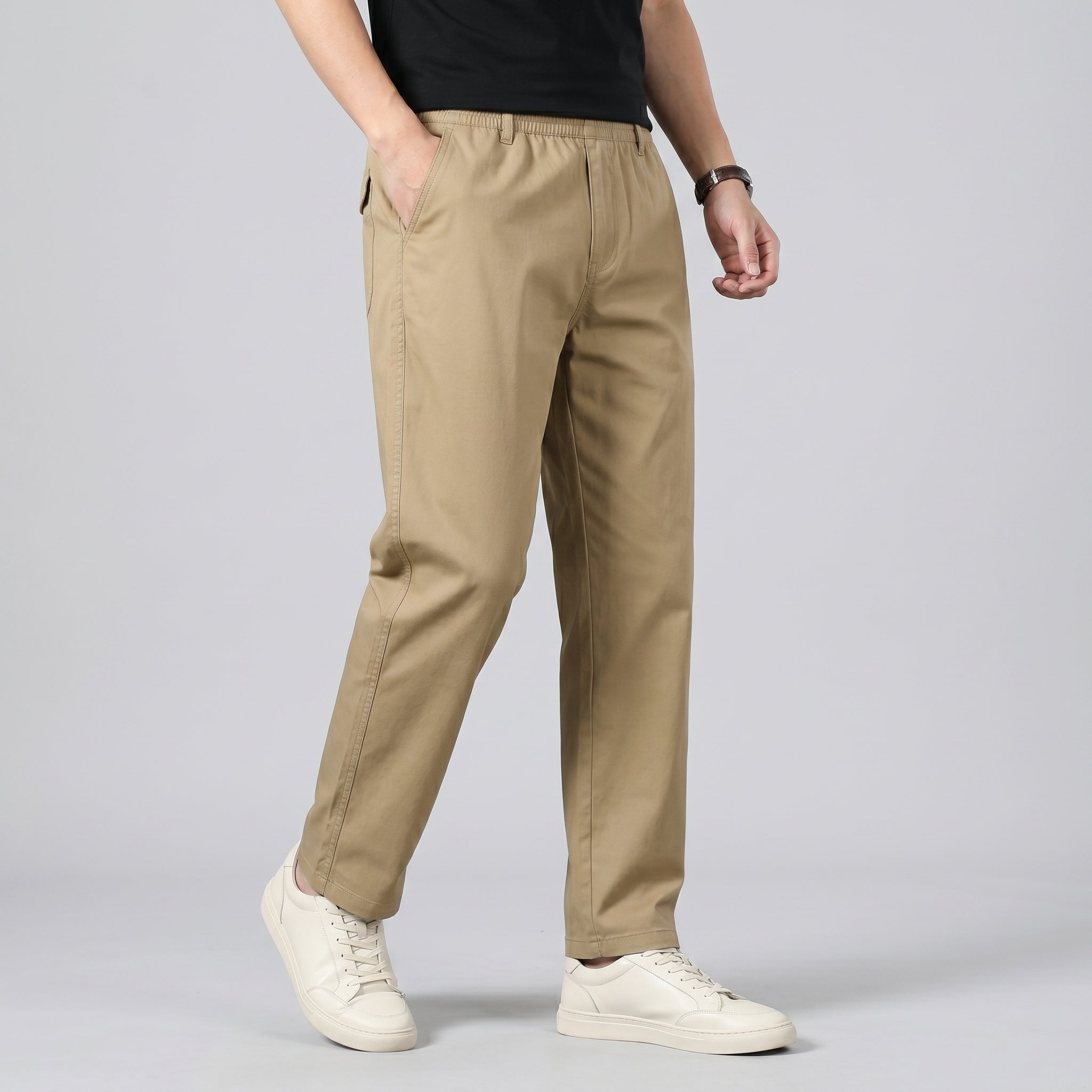 Pantalón de Gabardina Inteligente Flex-Fit - Japnam™ Ultra Comfort