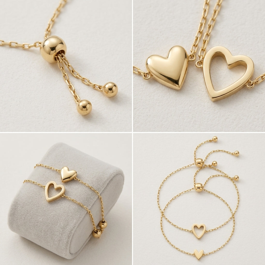 Pulseras de corazón conectado
