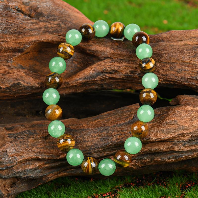 Pulsera con aventurina verde para la atraccion del dinero - GoldSun™
