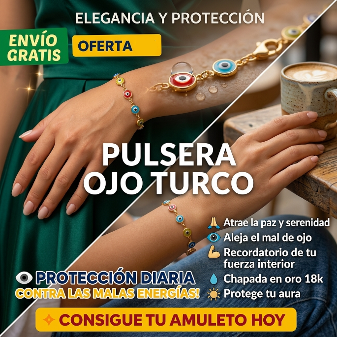 PULSERA DE OJO TURCO PARA LA PROTECCIÓN