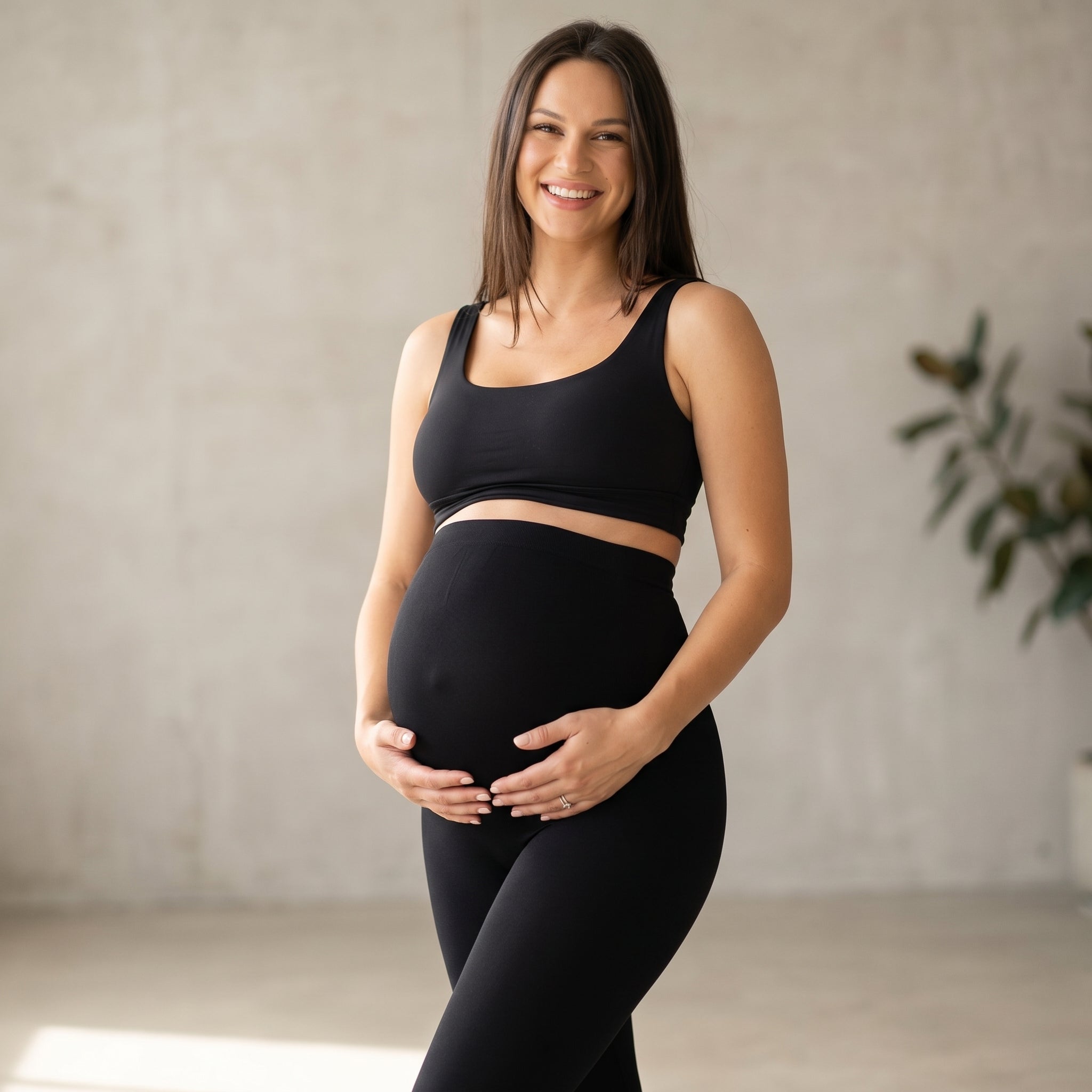 Leggins ultra cómodo para embarazada - BellaMamá Max Comfort™